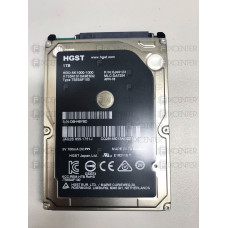 Б/У Жесткий диск HDD HGST 1TB (SATAIII, 2.5", 9.5mm, 5400rpm, 8MB), 1TB, 2.5", SATAIII
