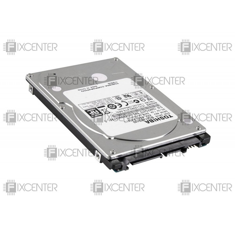 Б/У Жесткий диск HDD Toshiba 1TB (SATA, 2,5", 9.5mm, 5400rpm, 8MB, MQ02ABD100H), 1TB, 2.5", SATAIII
