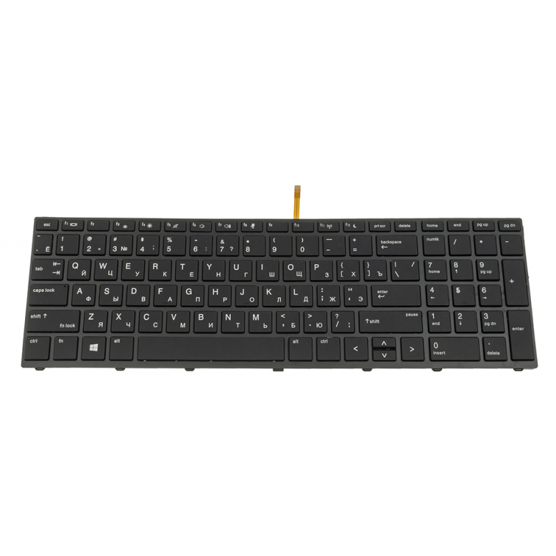 Клавиатура для ноутбука HP ProBook 450 G5, 455 G5, 470 G5 с подсветкой