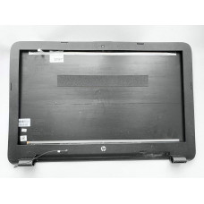 Б/У Корпус (крышка + рамка матрицы) для ноутбука HP Pavilion 15-A, 15-AC, 15-AF, 250 G4, 255 G4, 250 G5 Черная, Крышка (Cover-A)