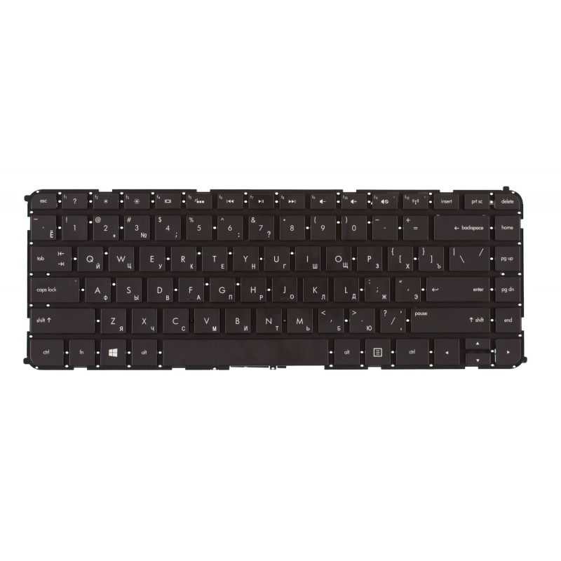 Клавиатура 9Z.N8LLC.00R для ноутбука HP Envy 4-1000, 4t-1000, 6-1000, 6t-1000 без подсветки, без фрейма