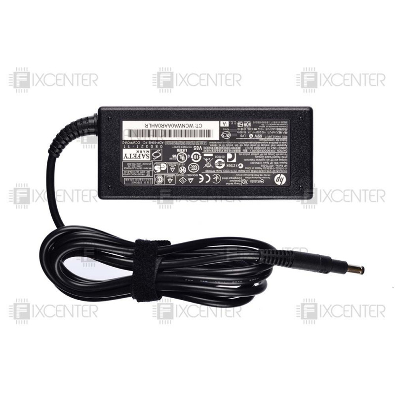 Блок питания HP 65 Вт (19,5V 3,33А 4.8*1.7мм) длинный коннектор, 65W, 19.5V, 3.33A, 4.8мм*1.7мм