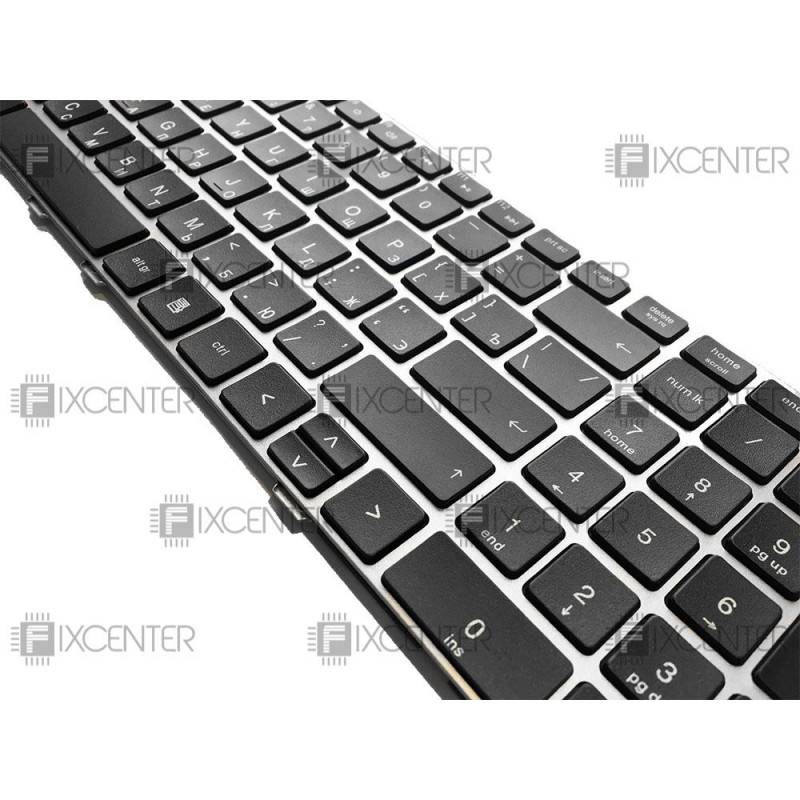 Клавиатура для ноутбука HP Probook 4530s, 4535s, 4730s с фреймом (черный)