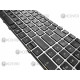 Клавиатура для ноутбука HP Probook 4530s, 4535s, 4730s с фреймом (черный)