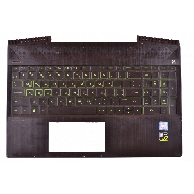 Корпус (лицевая панель + клавиатура) для ноутбука HP Pavilion 15-CX "L21862-251" оригинал, Лицевая панель (Cover-C)