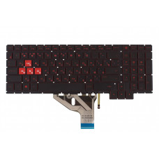 Клавиатура 9Z.NEABQ.01K NSK-XG0LN для ноутбука HP Omen 15-CE с подсветкой ОРИГИНАЛ