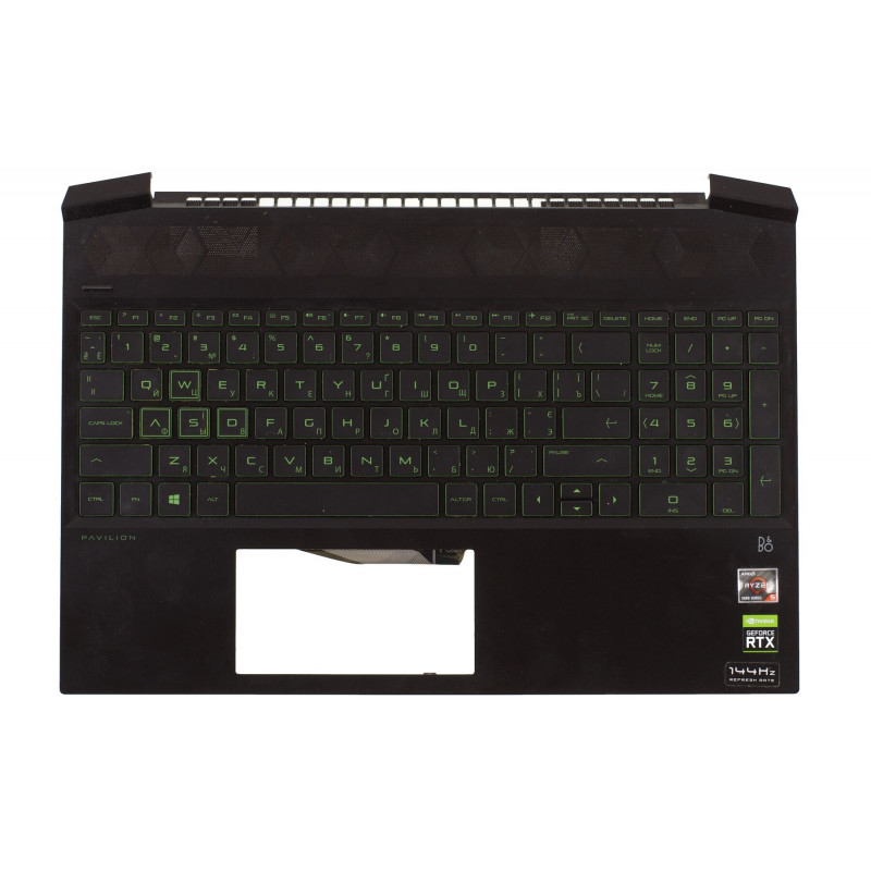 Корпус (top case + клавиатура) 2gg3hkatpw0d1390zvw для ноутбука HP 15-EC, Лицевая панель (Cover-C)