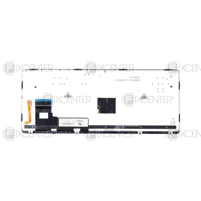 Клавиатура для ноутбука HP EliteBook 720 G1, 720 G2, 820 G1, 820 G2 с подсветкой (Уценка) Черный фрейм