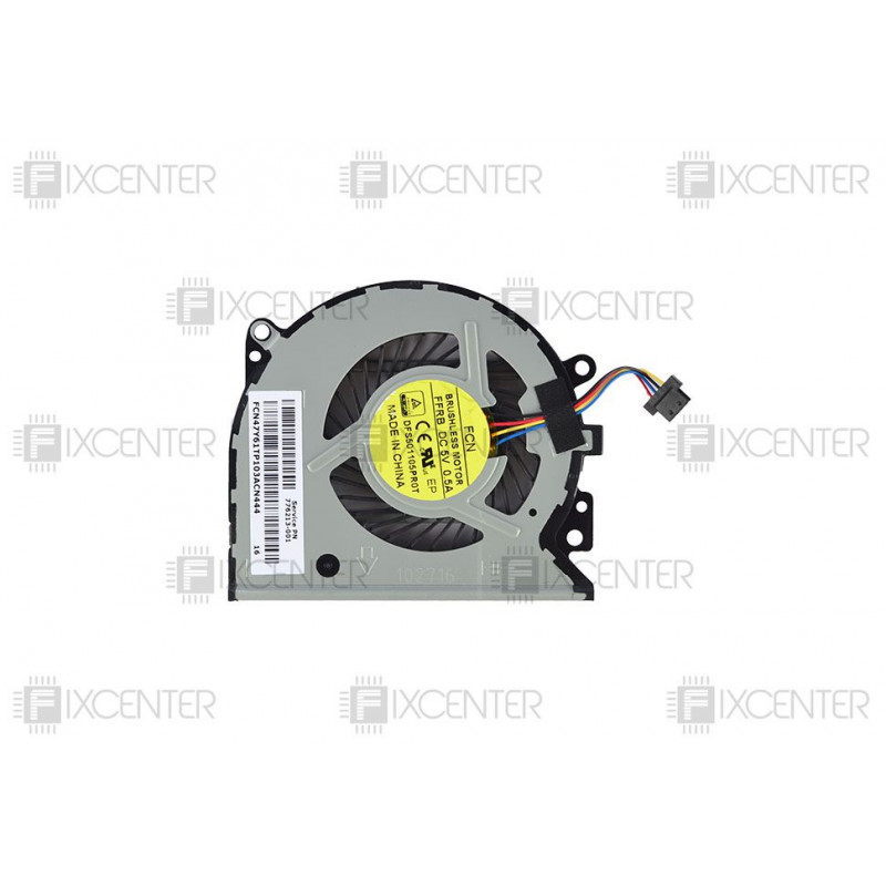Кулер (вентилятор) 768021-001, 776213-001, KSB0705HBA07 для ноутбука HP X360 Envy 15-U, 13-A Orig
