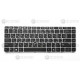 Клавиатура для ноутбука HP EliteBook 840 G3, 840 G4 (Space Gray) с подсветкой