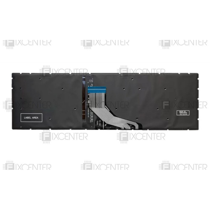 Клавиатура для ноутбука HP Pavilion 15-CX, 15-CE, 15-DK, 15-EC, Gaming 16-A с подсветкой (белая подсветка) Оригинал