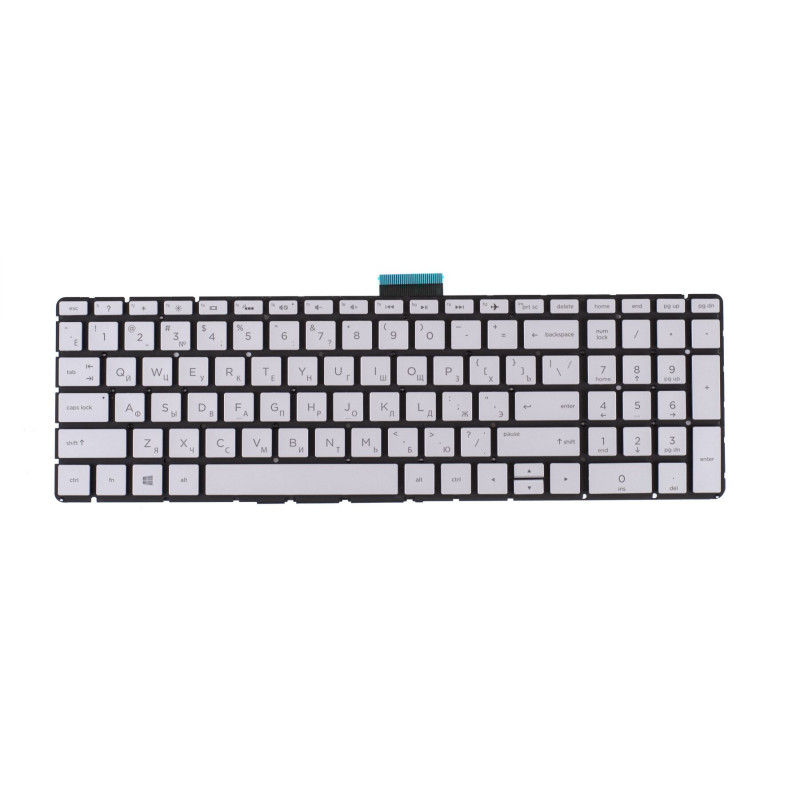 Клавиатура PK131EM1A00 для ноутбука HP Pavilion 250 G6, 255 G6, 15-BS, 15-BW, 15-RA, 15-CD, 15-CC с подсветкой Оригинал