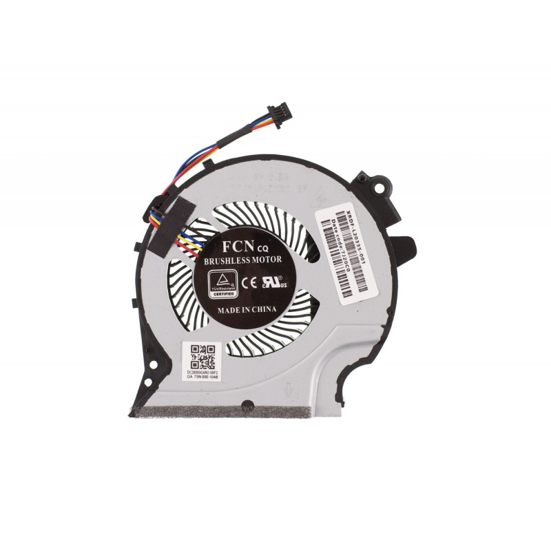 Вентилятор (кулер) L20334-001, DC28000KYD0 для ноутбука HP Pavilion 15-CX, TPN-C133 GPU high copy