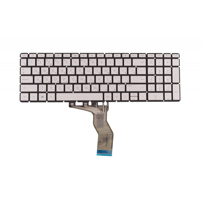 Клавиатура L60342-251, 9Z.NE1BQ.Q0R для ноутбука HP Pavilion 250 G6, 255 G6, 15-BS, 15-BW, 15-RA, 15-CD, 15-CC 15-BW, 15-BR с подсветкой Оригинал