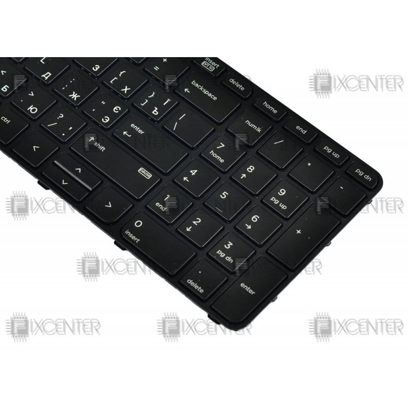 Клавиатура для ноутбука HP ProBook 450 G3, 450 G4, 470 G3, 470 G4, 650 G2, 655 G2 с подсветкой (c джостиком)