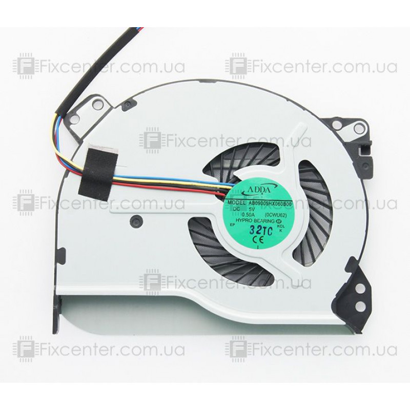 Вентилятор (кулер) AB09005HX060B00, 0CWU62 для ноутбука HP TouchSmart 14-F, 14Z-F