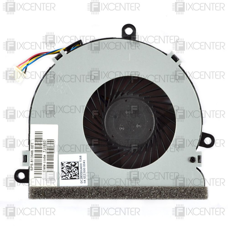 Вентилятор (кулер) 813946-001 DFS470805CL0T для ноутбука HP Pavilion 15-A, 15-Ac, 15-Af, 250 G4, 250 G5, 250 G6 Оригинал!