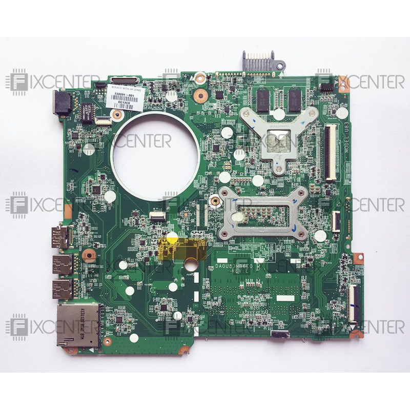 Материнская плата (732089-501) для ноутбука HP 15-N Intel, DIS 216-0841009, i3-4005U, U83 REV:E