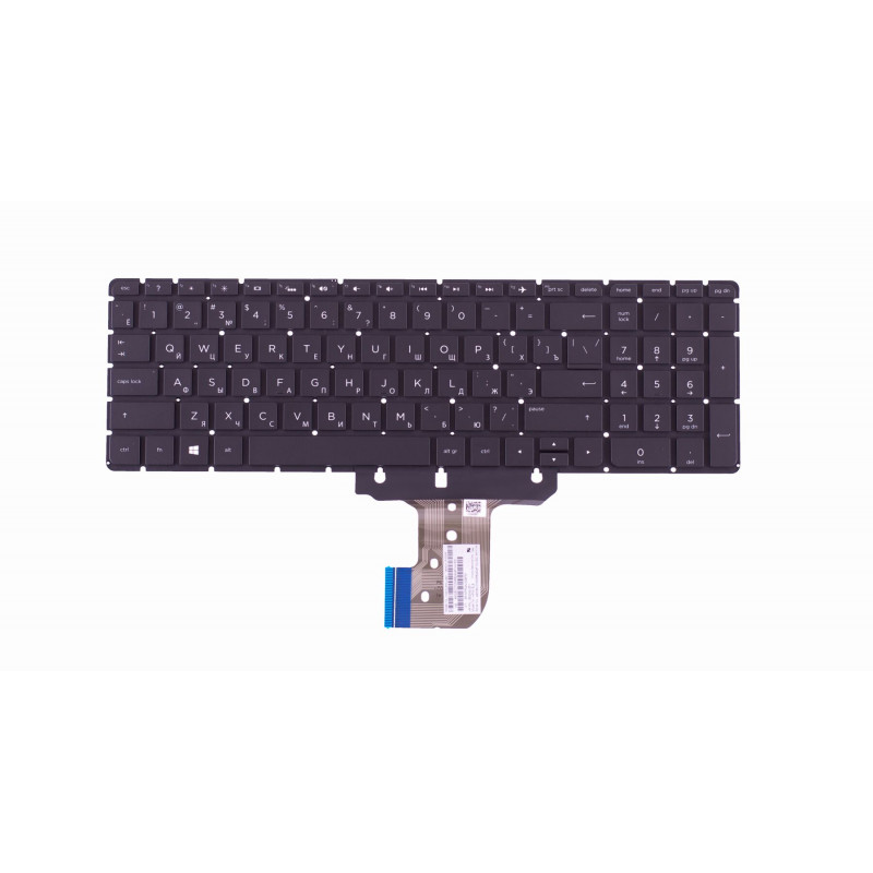 Клавиатура 852042-251 для ноутбука HP 250 G4 255 G4 256 G4 15-AC 15-AF 15-AY 15-BA 15-A с подсветкой ОРИГИНАЛ