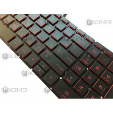 Клавиатура для ноутбука HP Pavilion 15-AB, 15-AE, 15-AK, 15-AU, 15-BC, 17-AB, Omen 15-ax, 17-W с подсветкой (РОЗОВАЯ)