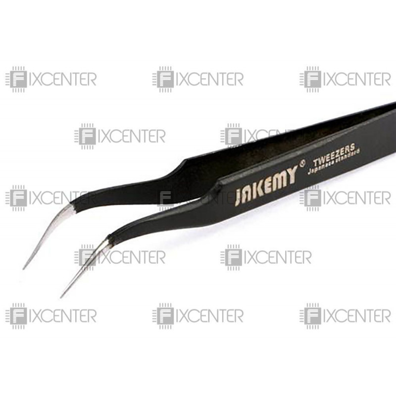 Пинцет антистатический изогнутый JAKEMY JM-T7-15 Оригинал
