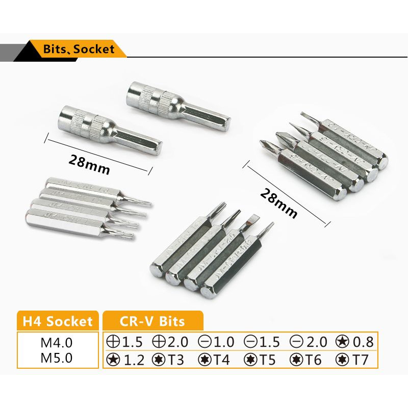 Набор инструментов Jakemy JM-8156 20 в 1