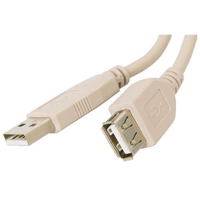 Кабель подовжувач передачі даних USB2.0 AM/AF 3.0м