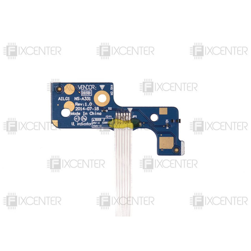 Плата с кнопкой включения Lenovo G70-70, G70-50, G70-80, Z70-80 (NS-A331)