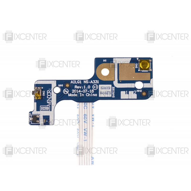 Плата с кнопкой включения Lenovo G70-70, G70-50, G70-80, Z70-80 (NS-A331)