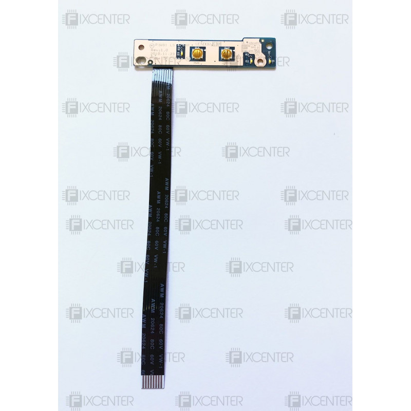 Плата с кнопкой включения Lenovo G570, G575, G770, G780 (NBX0000SM00, Ls-6753P)