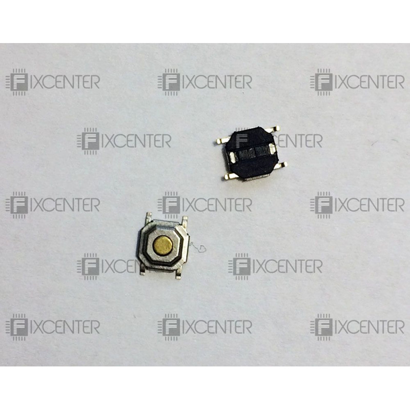 Кнопка SMD 4pin (кнопка включения, кнопка тачпада) 4х4x1.7 мм
