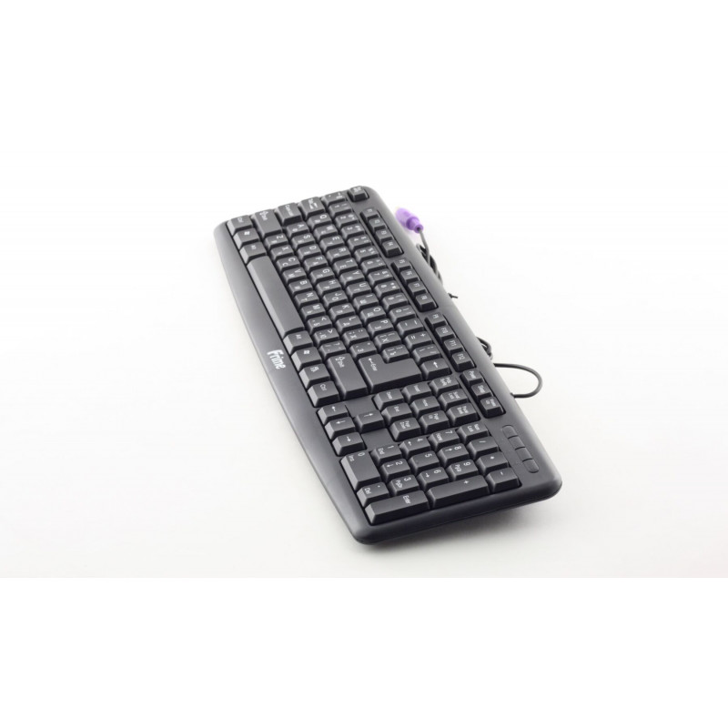 Клавиатура Frime FKBS-002 USB; RUS/UKR, Black