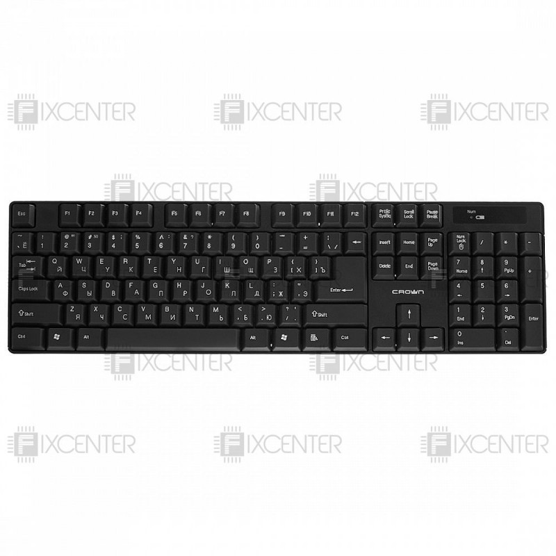 Комплект бездротова клавіатура + миша CROWN CMMK-954W