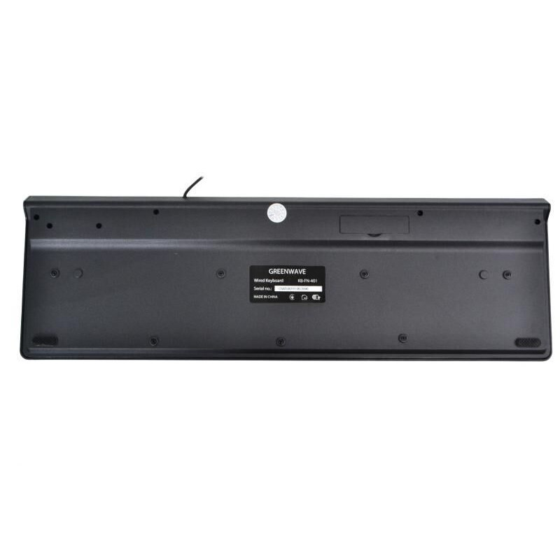 Клавиатура Greenwave KB-FN-401 (R0015249) Black USB