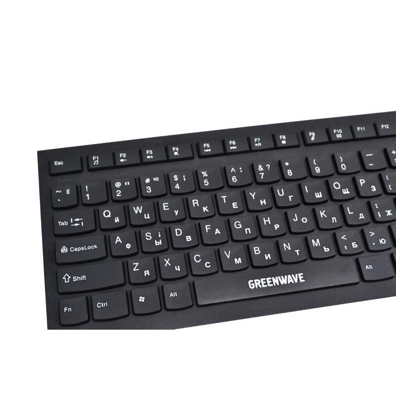 Клавиатура Greenwave KB-FN-401 (R0015249) Black USB
