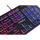 Клавиатура компьютерная USB Vinga KB410 black с RGB подсветкой