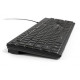Клавиатура компьютерная USB Vinga KB410 black с RGB подсветкой