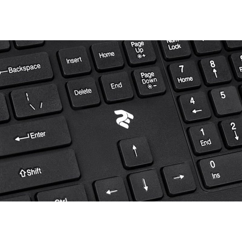 Клавиатура 2E KM1020 Slim (2E-KM1020UB) Black