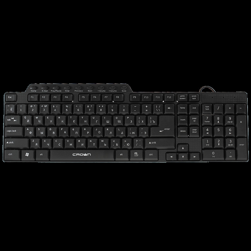 Комплект клавиатура + мышь CROWN CMMK-520B