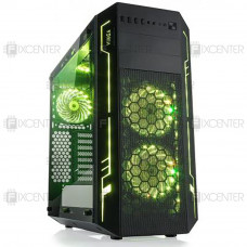 Корпус для ПК (корпус компьютера) Vinga Ark LED без БП, Да, Full Tower, Да, ATX, E-ATX, Micro-ATX, Mini-ITX, Стеклянная стенка, Нижнее
