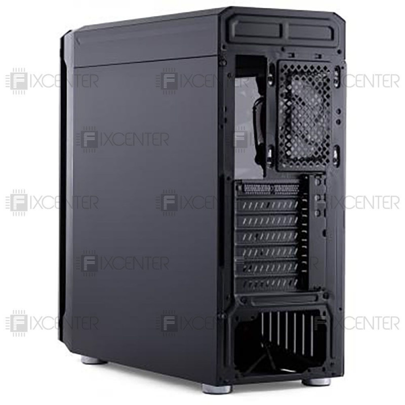 Корпус для ПК (корпус компьютера) Vinga Gryphon LED без БП, Да, Midi Tower, Да, ATX, Micro-ATX, Mini-ITX, Стеклянная стенка, Нижнее