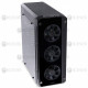 Корпус для ПК (корпус компьютера) Vinga Gryphon LED без БП, Да, Midi Tower, Да, ATX, Micro-ATX, Mini-ITX, Стеклянная стенка, Нижнее