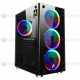 Корпус для ПК (корпус компьютера) 1stPlayer X2-R1 Color LED Black без БП, Да, Mini Tower, Да, Micro-ATX, Mini-ITX, Стеклянная стенка, Нижнее