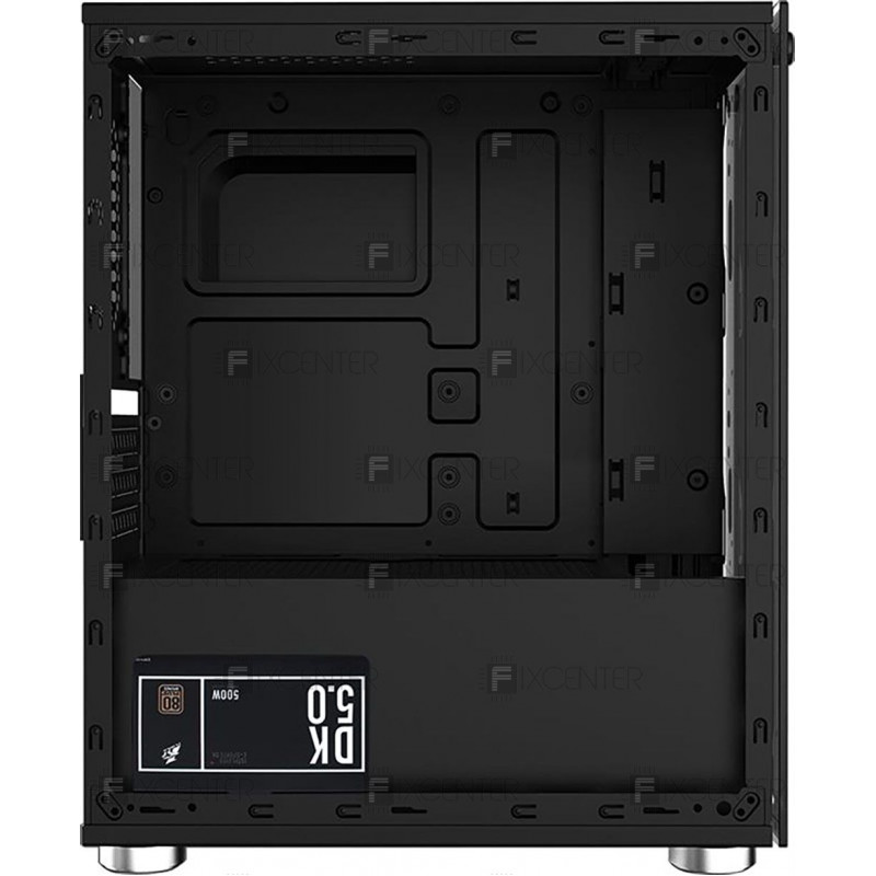 Корпус для ПК (корпус компьютера) 1stPlayer X2-R1 Color LED Black без БП, Да, Mini Tower, Да, Micro-ATX, Mini-ITX, Стеклянная стенка, Нижнее