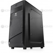 Корпус для ПК (корпус компьютера) Vinga CS110B + БП 400W, Нет, Midi Tower, Нет, ATX, Micro-ATX, Mini-ITX, Металл с сеткой, Верхнее