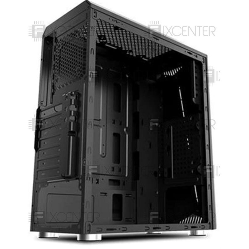 Корпус для ПК (корпус компьютера) 1stPlayer Rainbow-R3 Color LED Black без БП, Да, Midi Tower, Да, ATX, Micro-ATX, Стеклянная стенка, Нижнее
