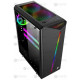 Корпус для ПК (корпус компьютера) 1stPlayer Rainbow-R3 Color LED Black без БП, Да, Midi Tower, Да, ATX, Micro-ATX, Стеклянная стенка, Нижнее