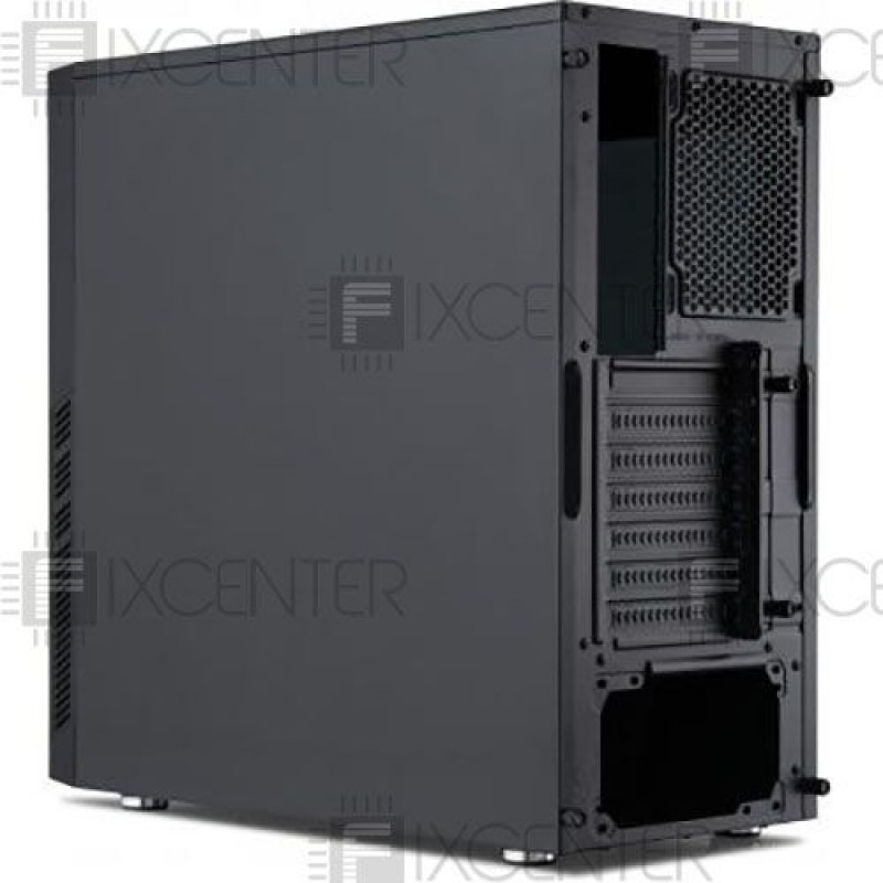 Корпус для ПК (корпус компьютера) Vinga BlackGold без БП, Нет, Midi Tower, Да, ATX, Micro-ATX, Метал со стеклом, Нижнее