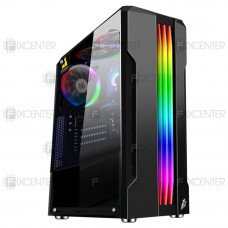 Корпус для ПК (корпус компьютера) 1stPlayer R3-A-R1 Color LED Black без БП, Да, Midi Tower, Да, ATX, Micro-ATX, Стеклянная стенка, Нижнее