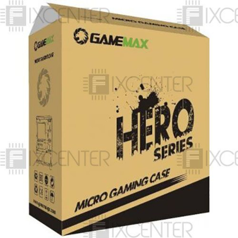 Корпус для ПК (корпус компьютера) GAMEMAX H601-WB без БП, Да, Midi Tower, Да, Micro-ATX, Метал со стеклом, Нижнее